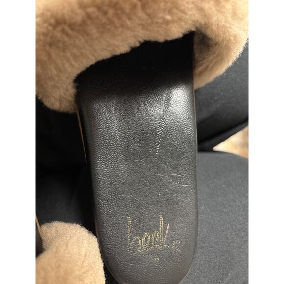 Baza Shearling Slide Sandal Size 7 - Picture 8 of 8